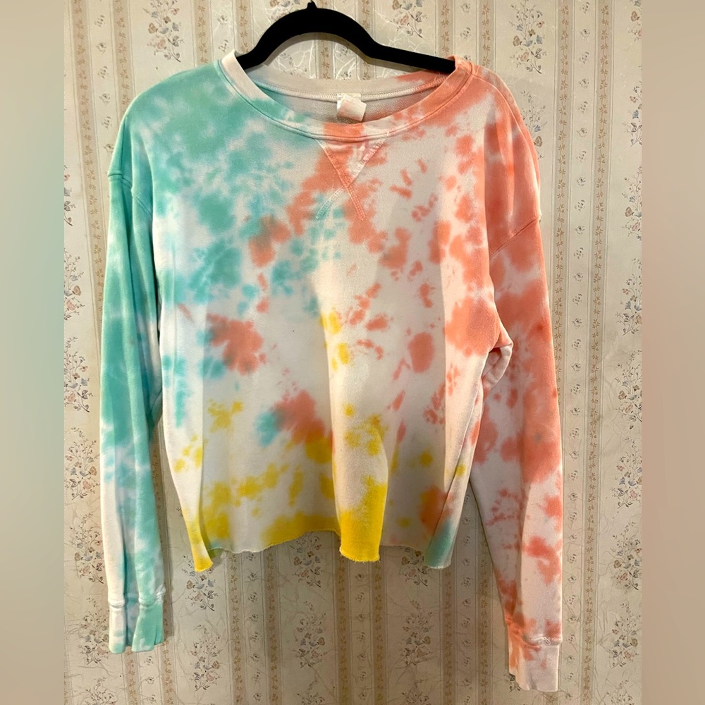 Tie dye sweat shirt size m/l